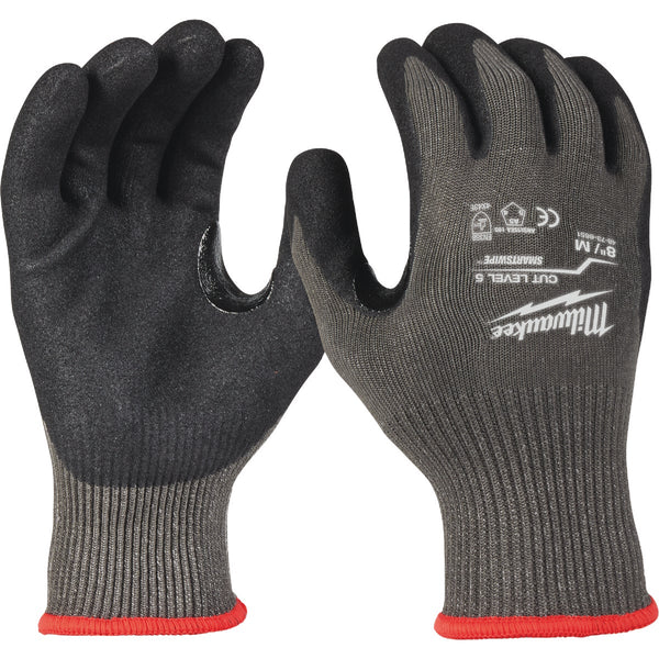 Milwaukee Unisex Medium Nitrile Coated Cut Level 5 Work Glove