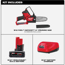 Milwaukee M12 FUEL HATCHET Brushless 6 In. Cordless Pruning Saw Kit with 4.0 Ah Battery & Charger