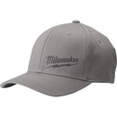 Milwaukee FlexFit Gray Fitted Hat, L/XL