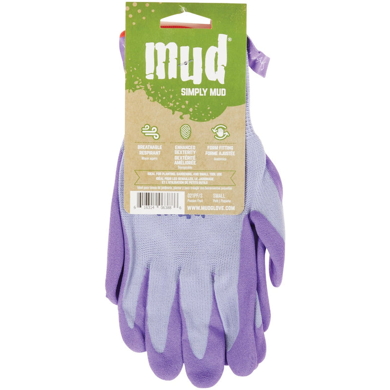 Simply Mud Women's Small Nylon Passion Fruit Garden Glove