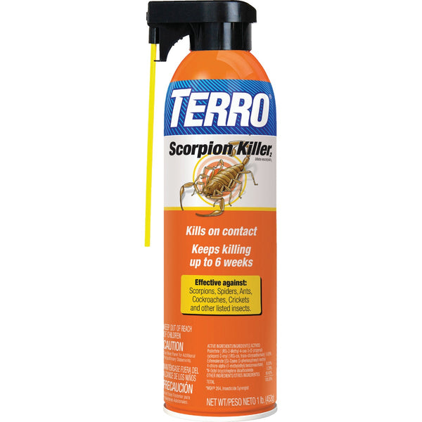 Terro 16 Oz. 2-Way Spray Aerosol Spray Scorpion & Spider Killer