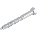 Hillman 3/8 In. x 3-1/2 In. Zinc Hex Lag Screw (50 Ct.)