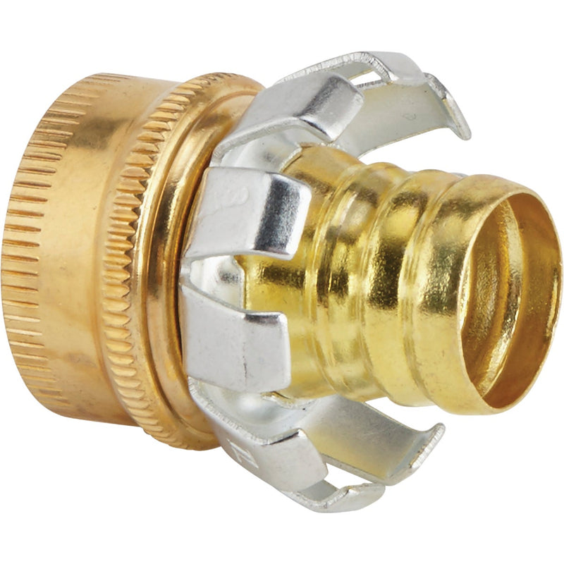 Best Garden 3/4 In. Female Brass Hose Coupling Mender