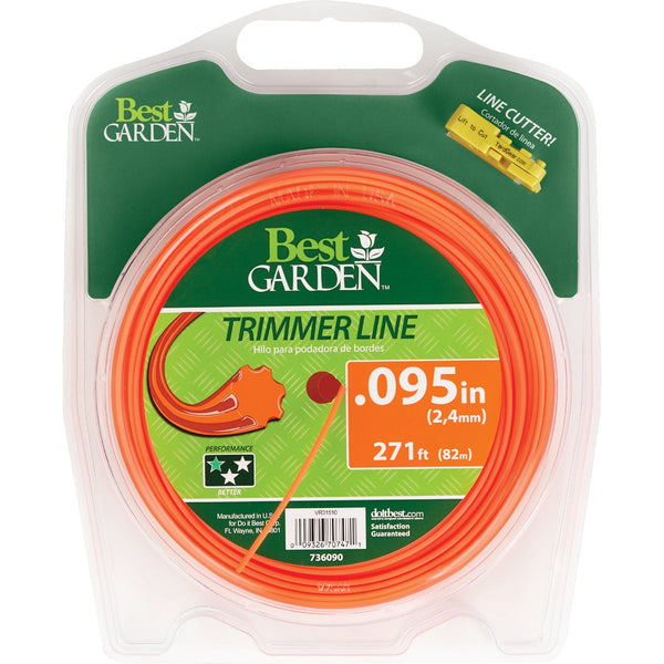 Best Garden 0.095 In. x 271 Ft. 7-Point Trimmer Line