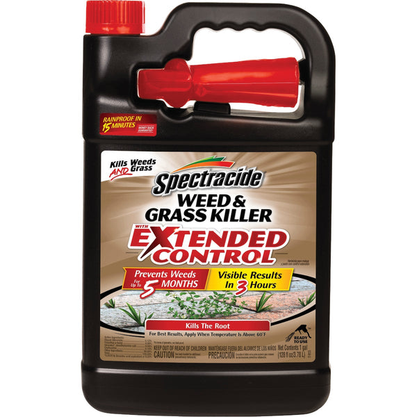 Spectracide 1 Gal. Ready To Use Trigger Spray Weed & Grass Killer with Extended Control