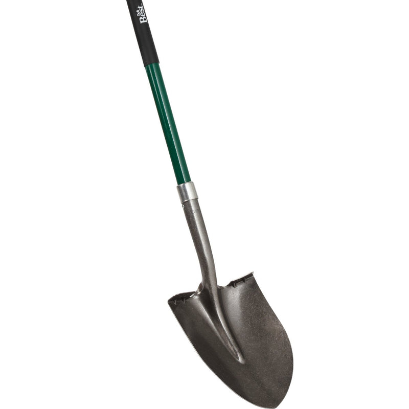 Do it Best 48 In. Fiberglass Handle Round Point Shovel