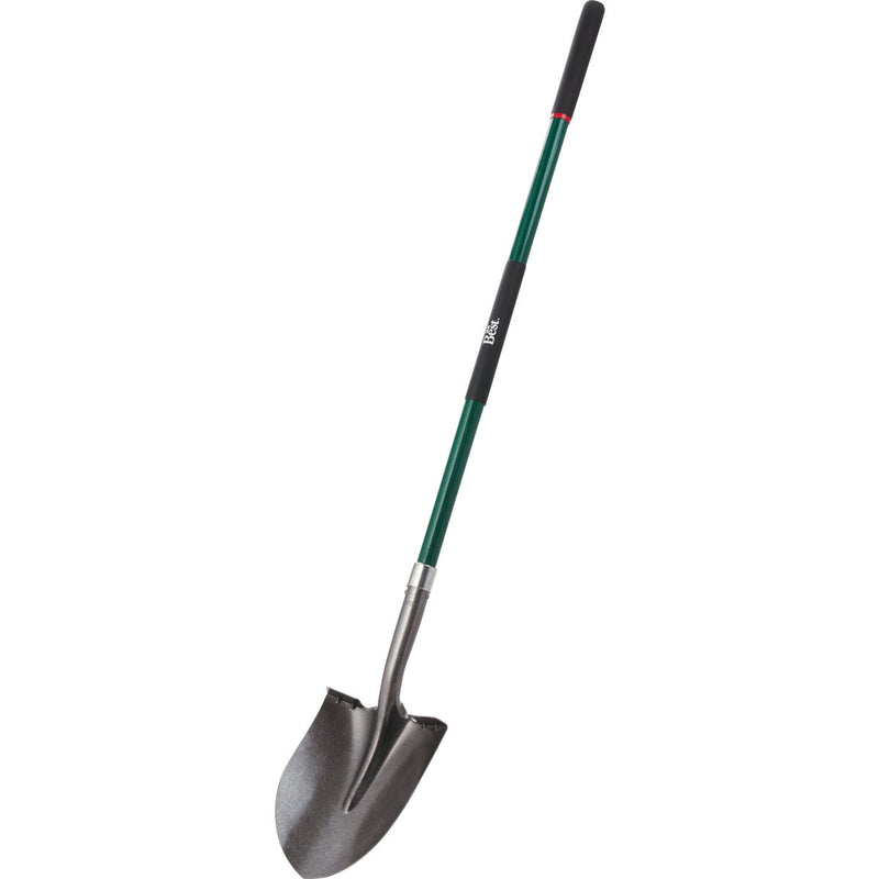 Do it Best 48 In. Fiberglass Handle Round Point Shovel