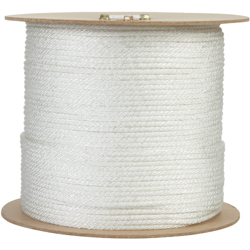 Do it Best 1/4 In. x 1000 Ft. White Braided UV Resistant Nylon Rope