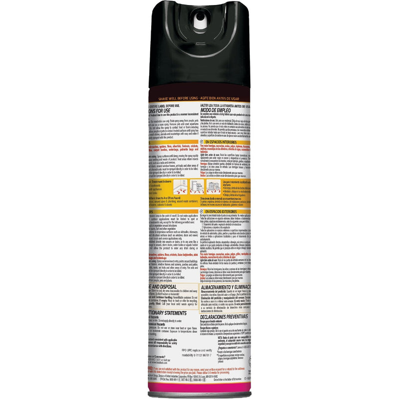 Hot Shot 17.5 Oz. Fresh Floral Scent Aerosol Spray Ant & Roach Killer Plus Germ Killer