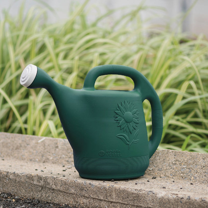 Novelty 2 Gal. Green Poly Watering Can