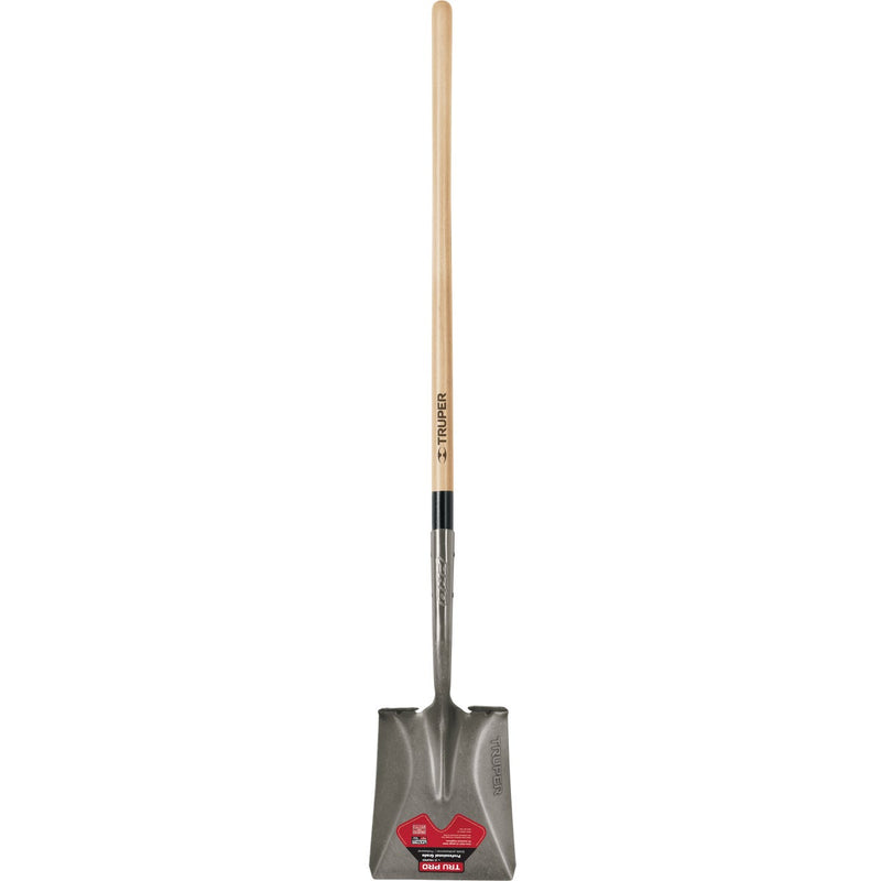 Truper Pro 48 In. Wood Handle Square Point Shovel