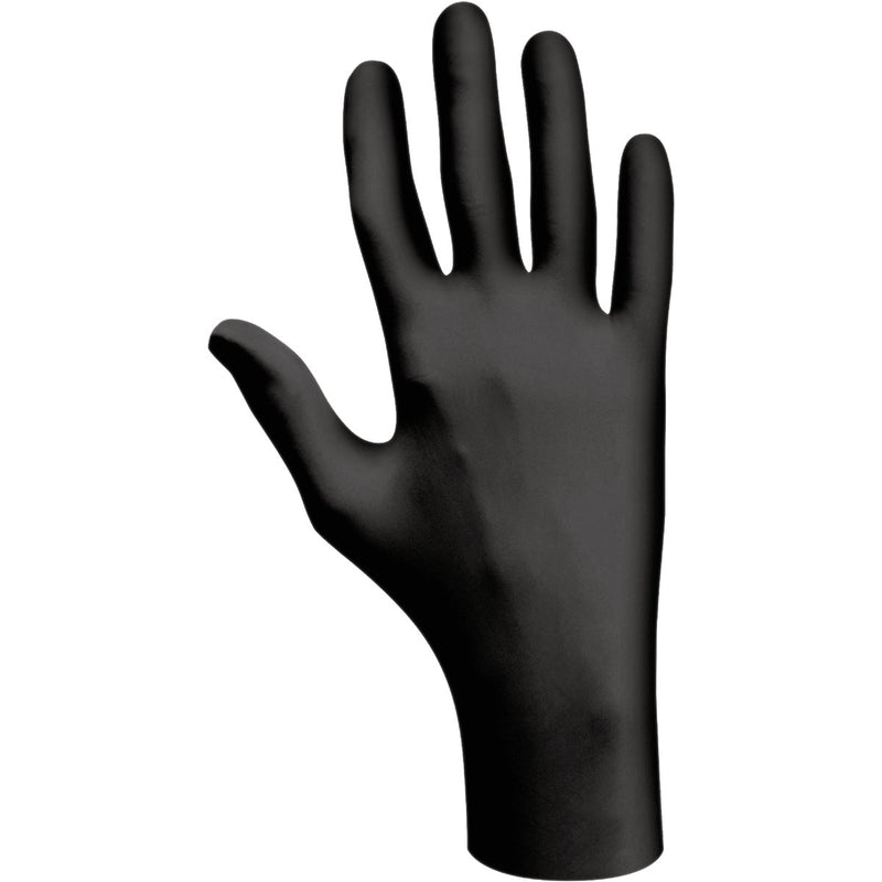 Showa XL Black Nitrile Biodegradable Disposable Gloves (100-Pack)