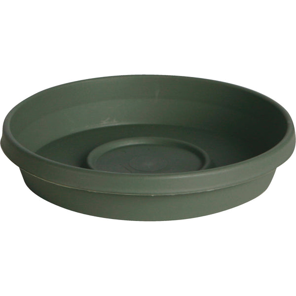 Bloem Terra Living Green 20 In. Plastic Flower Pot Saucer