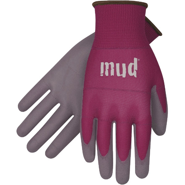 Smart Mud Women's Large Polyester Raspberry Garden Glove