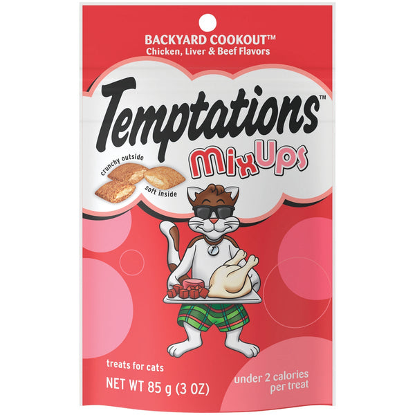 Temptations Mix Ups Backyard Cookout 3 Oz. Cat Treats