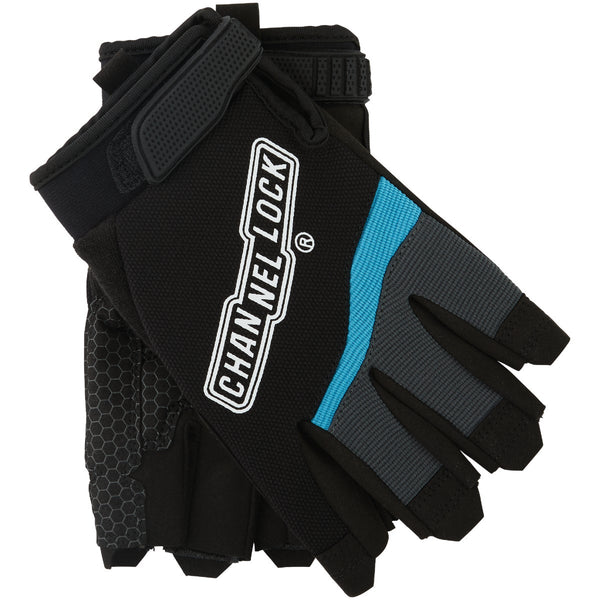 Channellock Men's XL Synthetic Fingerless Work Glove