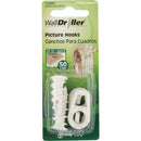 Hillman Anchor Wire 50 Lb. Capacity White Self-Drilling Wall Driller Picture Hanger (2 Count)