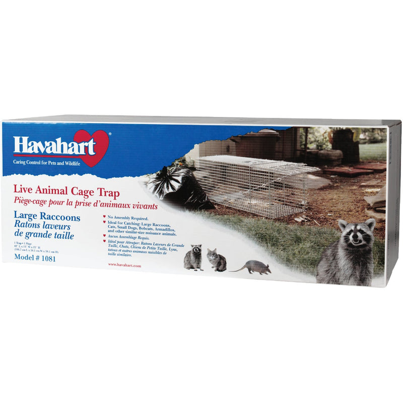 Havahart Professional Galvanized Steel 42 In. Extra-Large Live Animal Trap