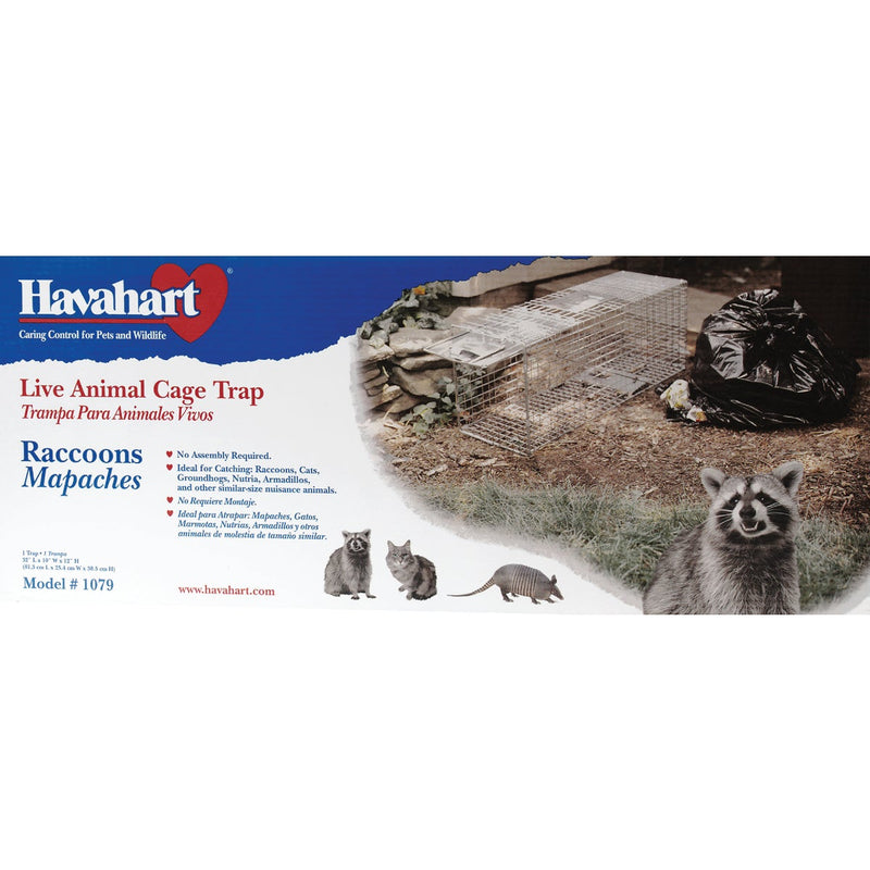 Havahart Professional Galvanized Steel 32 In. Large Live Animal Trap