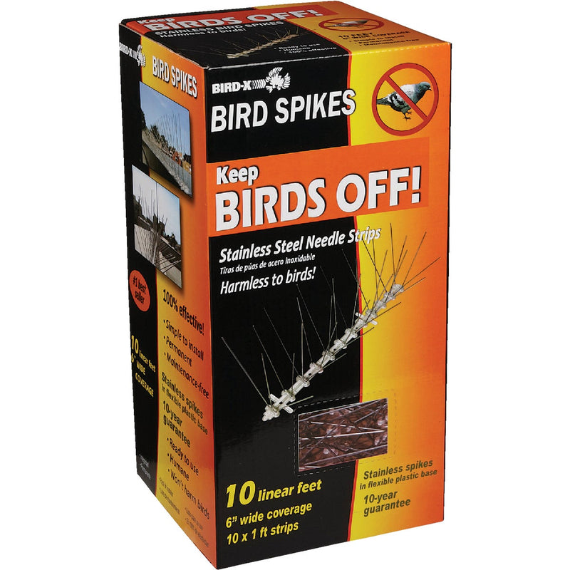 Bird X Stainless Steel 10 Ft. L. Bird Control Spikes