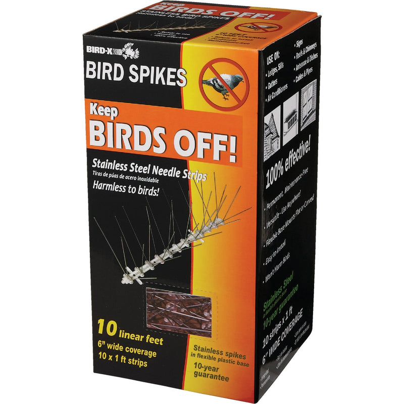 Bird X Stainless Steel 10 Ft. L. Bird Control Spikes