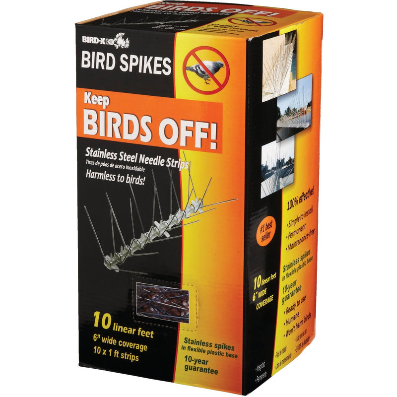 Bird X Stainless Steel 10 Ft. L. Bird Control Spikes