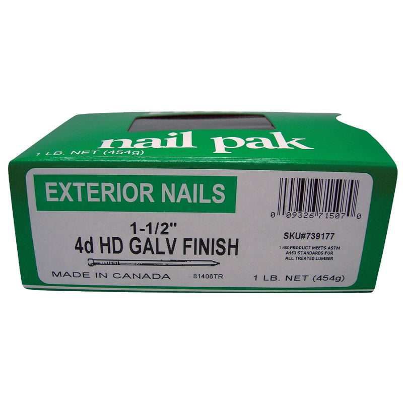 Do it 4d x 1-1/2 In. Hot Galvanized Finishing Nails (630 Ct., 1 Lb.)