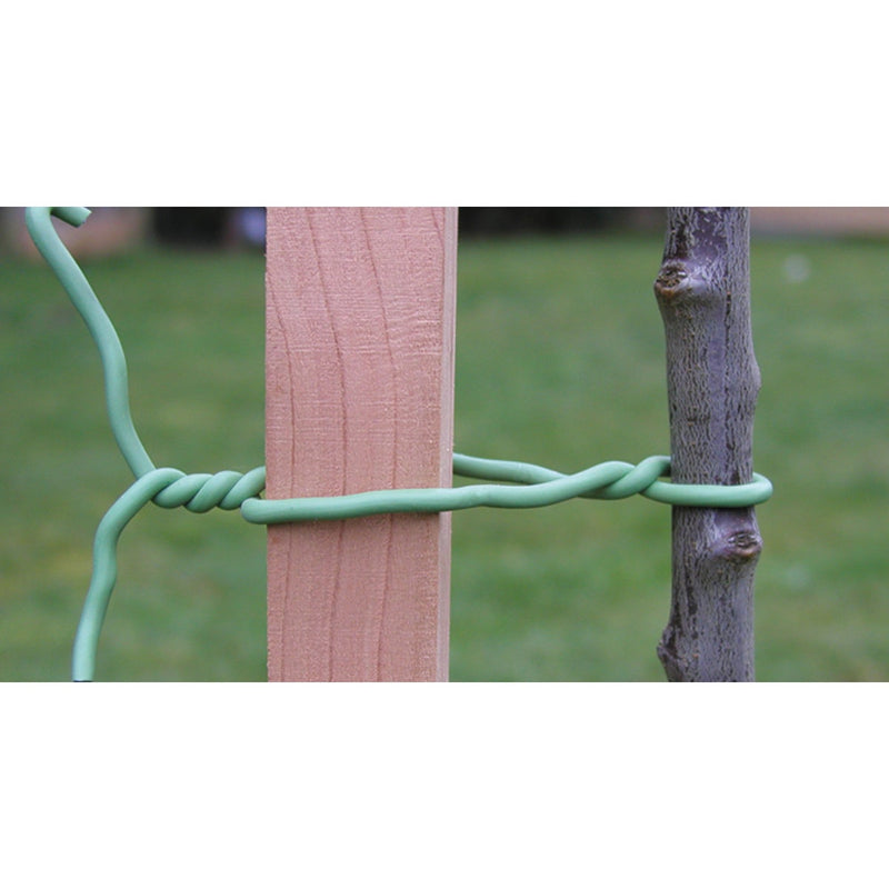 Rapiclip 16 Ft. Green PVC/Rubber Light-Duty Garden Twist Tie