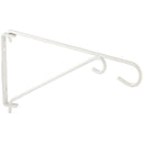 National 9 In. White Steel Swivel Hanging Plant Bracket
