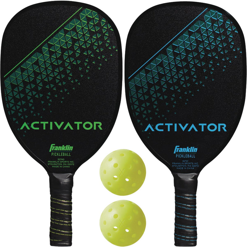 Franklin Activator Wooden Pickleball Paddle & Ball Set (4-Piece)