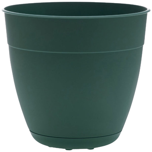 Bloem Ocean Series Dayton 18.2 In. H. x 20 In. Dia. Recycled Ocean Plastic Turtle Green Planter