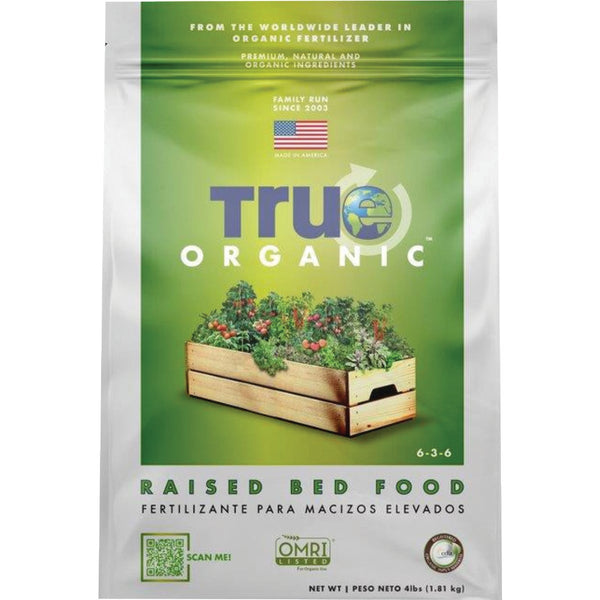 True Organic 4 Lb. 6-3-6 Raised Bed Dry Plant Food