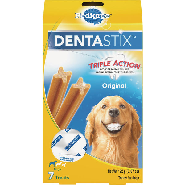 Pedigree Dentastix Large Dog Original Flavor Dental Dog Treat (14-Pack)