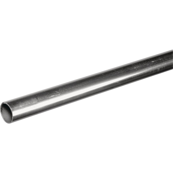 Hillman Steelworks Aluminum 1/2 In. O.D. x 3 Ft. Round Tube Stock