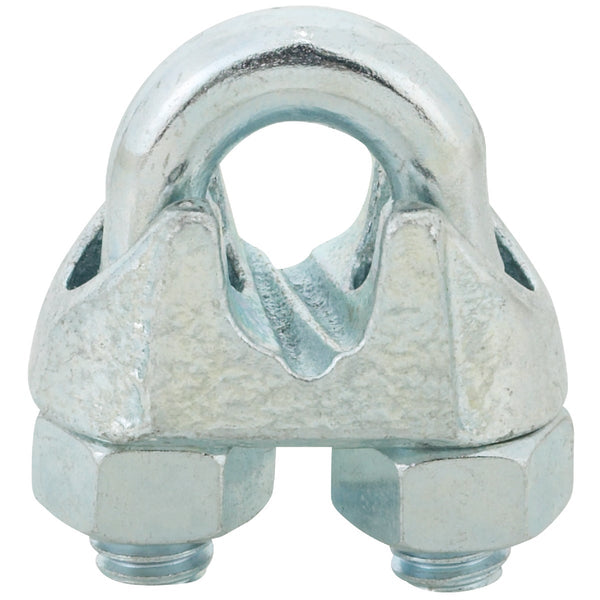 Campbell 1/4 In. Galvanized Iron Cable Clip