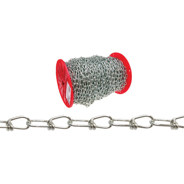 Campbell #3/0 150 Ft. Zinc-Plated Low-Carbon Steel Coil Chain