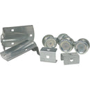 National 5005 Zinc-Plated Box Rail Sliding Door Strap Barn Door Hanger