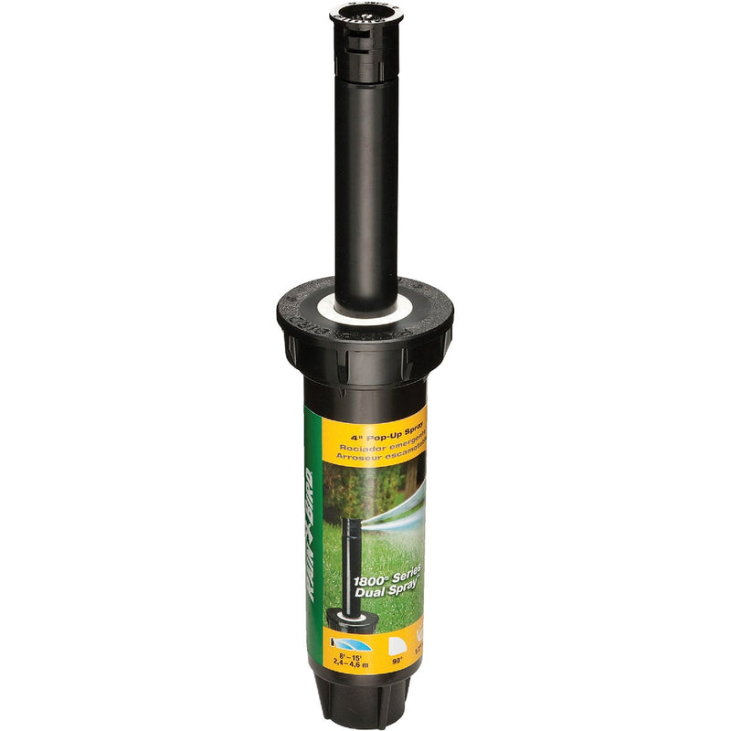 Rain Bird 4 In. Quarter Circle Dual Spray Pop-Up Head with Pressure Regulator