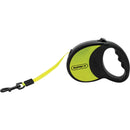 Westminster Pet Ruffin' it 16 Ft. Webbed Reflective Neon Yellow Up to 50 Lb. Dog Retractable Leash