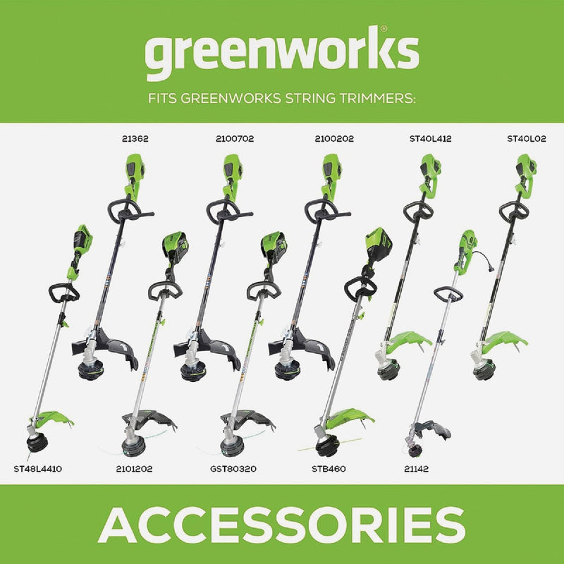 Greenworks 8" Straight Shaft Edger Head Attachment