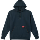 Milwaukee XL Navy Blue Heavy-Duty Pullover Hooded Sweatshirt