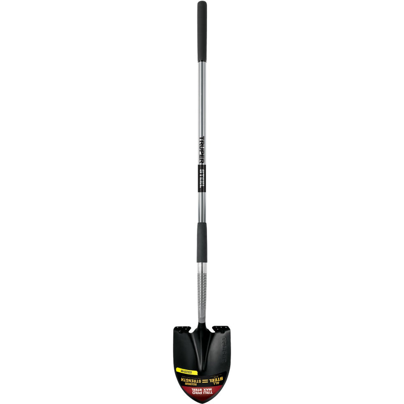 Truper Tru Pro Max Steel 48 In. Long Handle Round Point Shovel