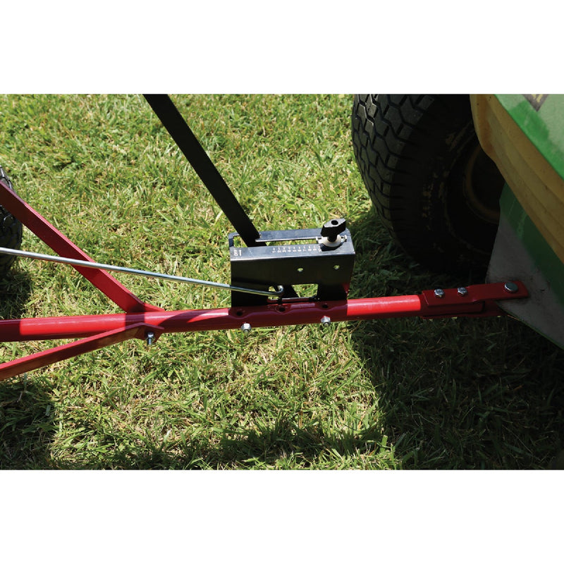 Precision Direct Drive 130 Lb. Tow Broadcast Spreader with Cover