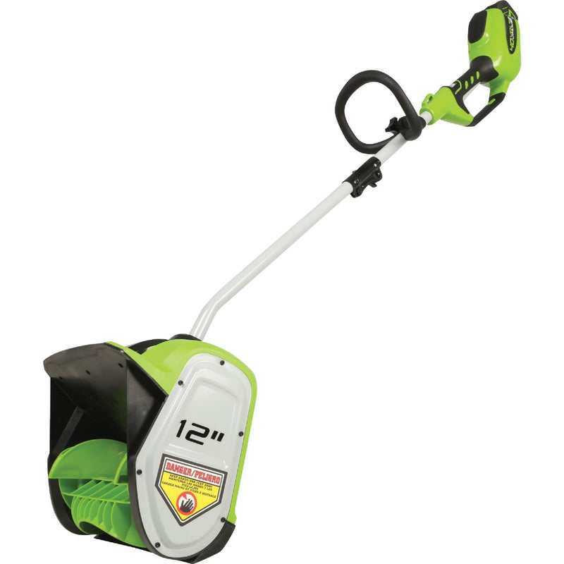 Greenworks 40V 12 In. Cordless Snow Shovel with 4.0 Ah Battery and Charger