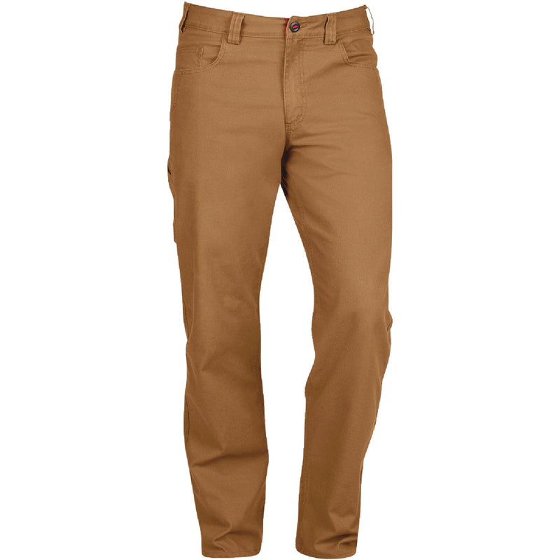 Milwaukee Flex Khaki 36 x 30 Heavy-Duty Work Pants