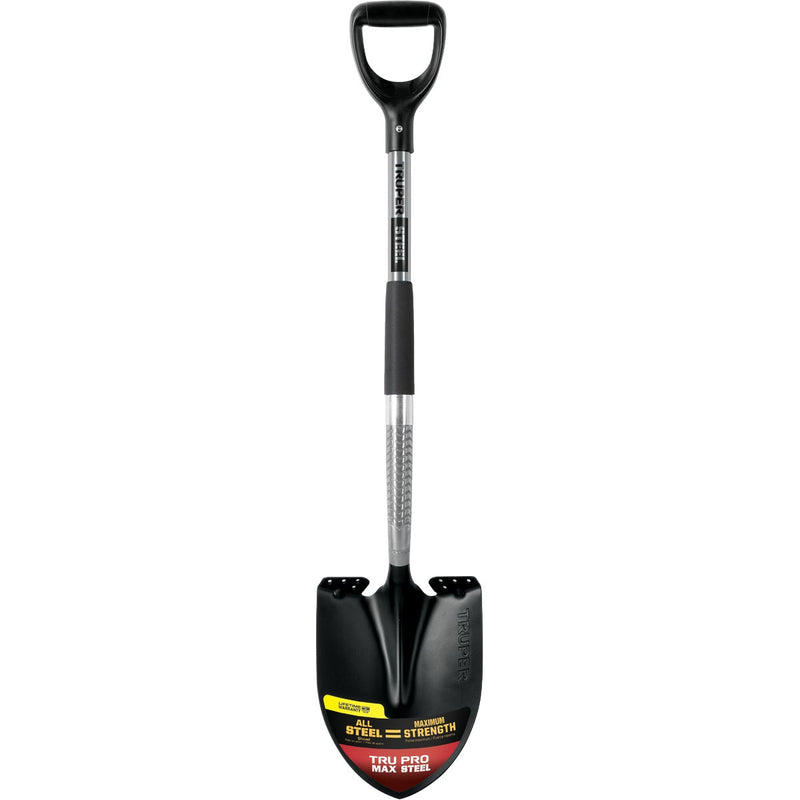 Truper Tru Pro Max Steel 30 In. D-Handle Round Point Shovel