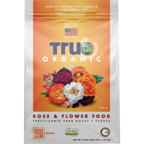 True Organic 4 Lb. 4-5-3 Rose & Flower Dry Plant Food