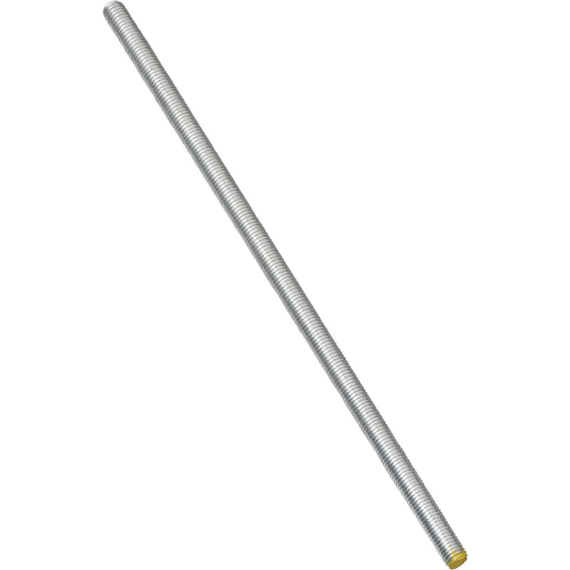 Hillman Steelworks 3/8 In. x 6 Ft. Steel Threaded Rod