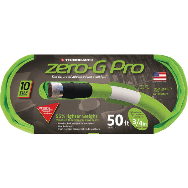 Teknor Apex Zero-G Pro 3/4 In. Dia. x 50 Ft. Drinking Water Safe Garden Hose