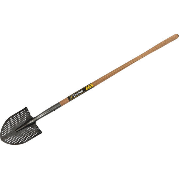 Toolite 48 In. Wood Handle Round Point Dig Sifting Shovel